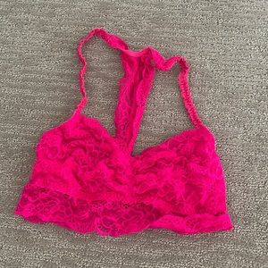 Racerback lace bralette